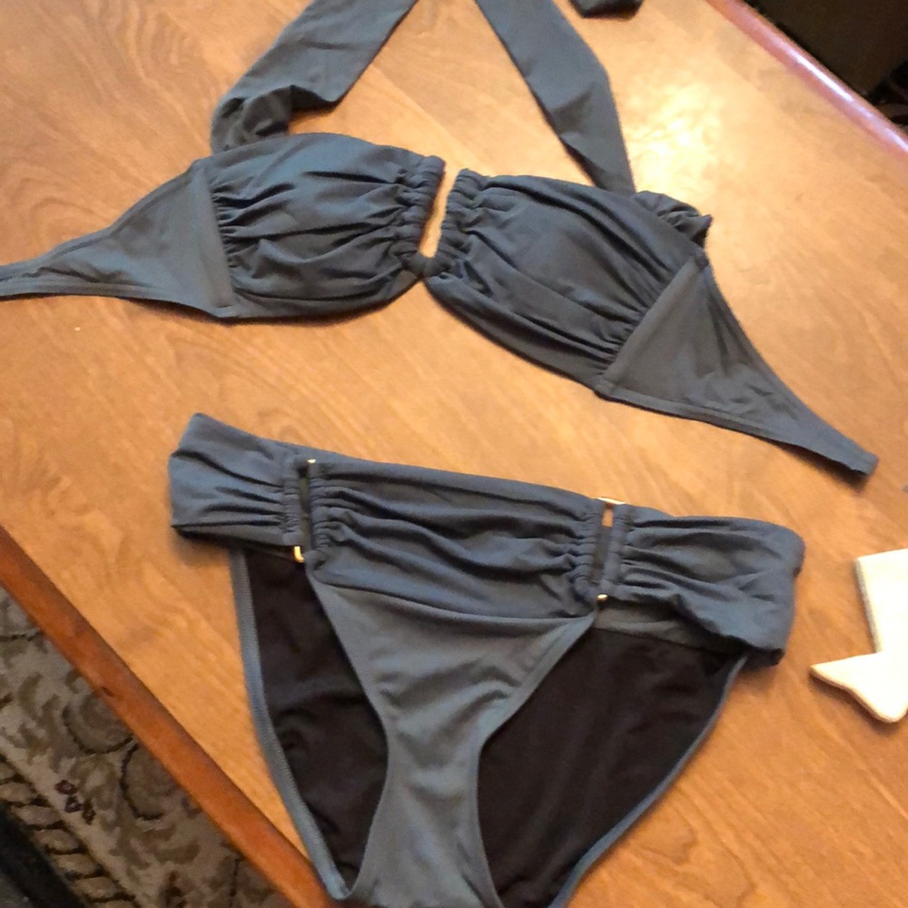 Olive green Victoria’s Secret bikini